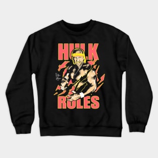 Hulk Hogan Neon Collection Crewneck Sweatshirt